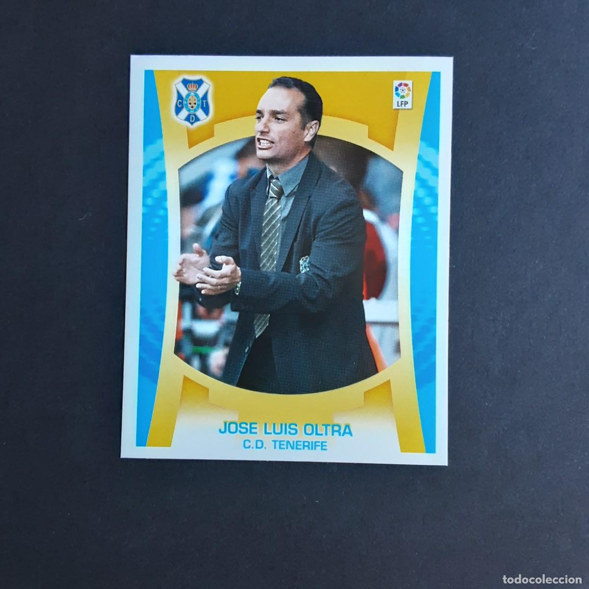 Cromos de F&uacute;tbol: CROMO LIGA 2009 2010 09 10 COLECCIONES ESTE PANINI ENTRENADOR OLTRA-TENERIFE NUNCA PEGADO