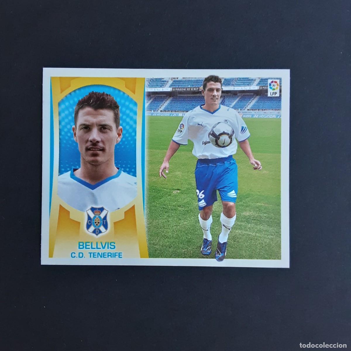 Cromos de f&uacute;tbol: CROMO LIGA 2009 2010 09 10 COLECCIONES ESTE PANINI N&ordm;7B BELLVIS-TENERIFE NUNCA PEGADO