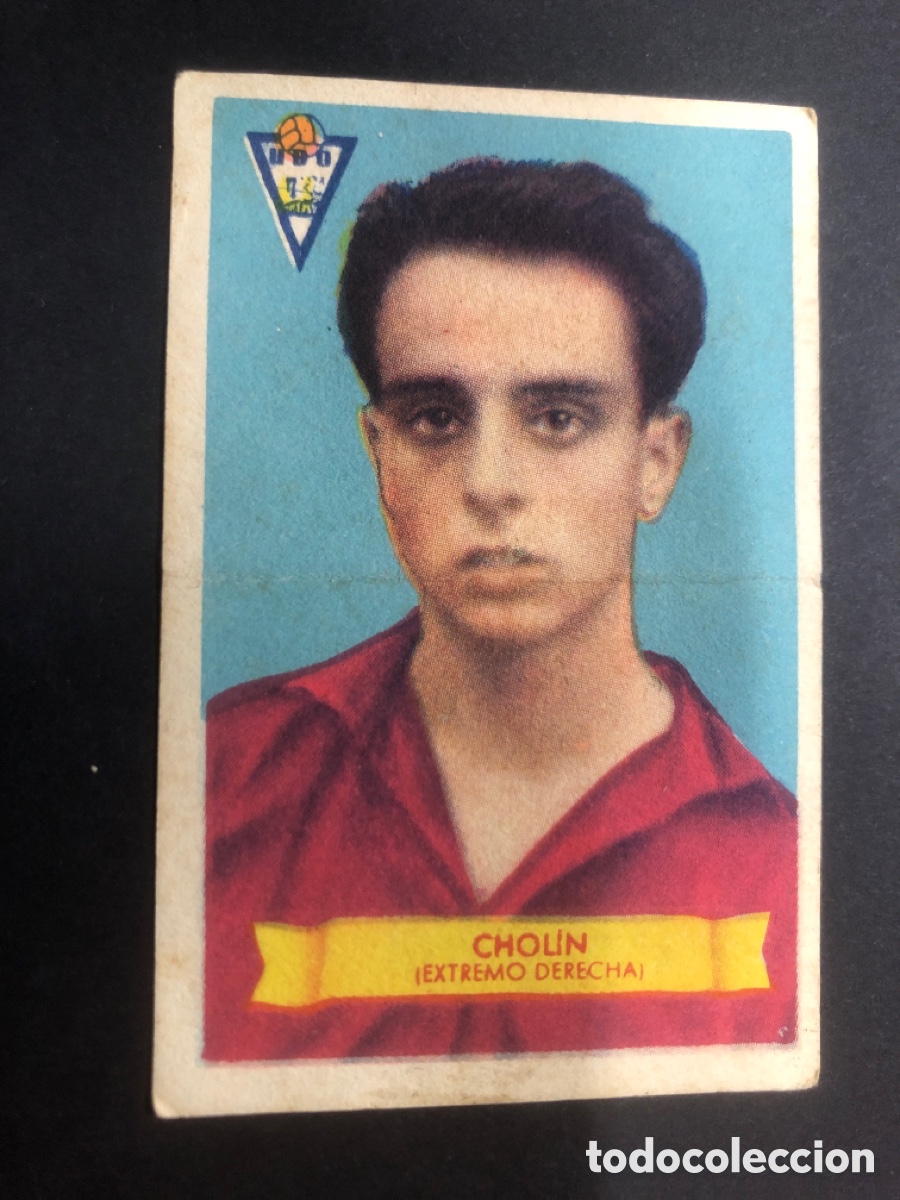 Cartes &agrave; collectionner de Football: CROMO FUTBOL NUNCA PEGADO CHOLIN ORENSANA 1949-1950 EDITORIAL BRUGUERA