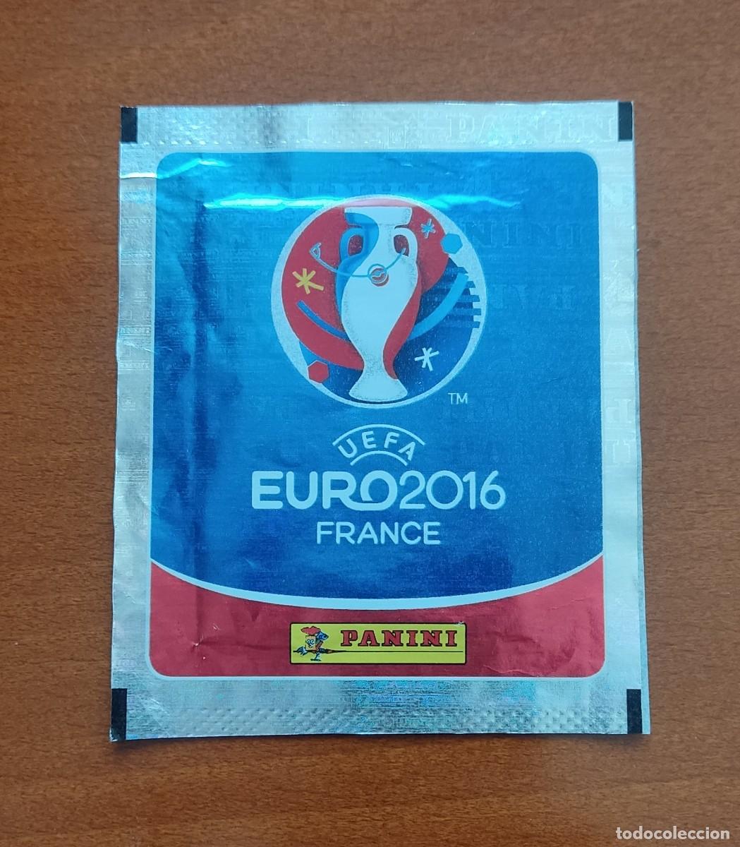 Fu&szlig;ball-Sticker: RARO SOBRE CROMOS SIN ABRIR ALBUM FUTBOL PANINI EUROCOPA FRANCIA 2016 CROMO EURO UEFA FRANCE CODIGO