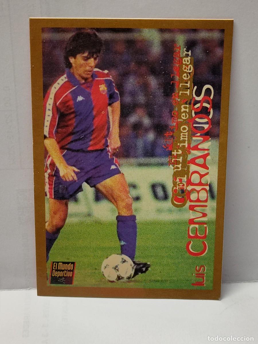 Fu&szlig;ball-Sticker: Cromo EL MUNDO DEPORTIVO 1995 - &Aacute;LBUM DE ORO DEL BAR&Ccedil;A- CEMBRANOS EL &Uacute;LTIMO EN LLEGAR