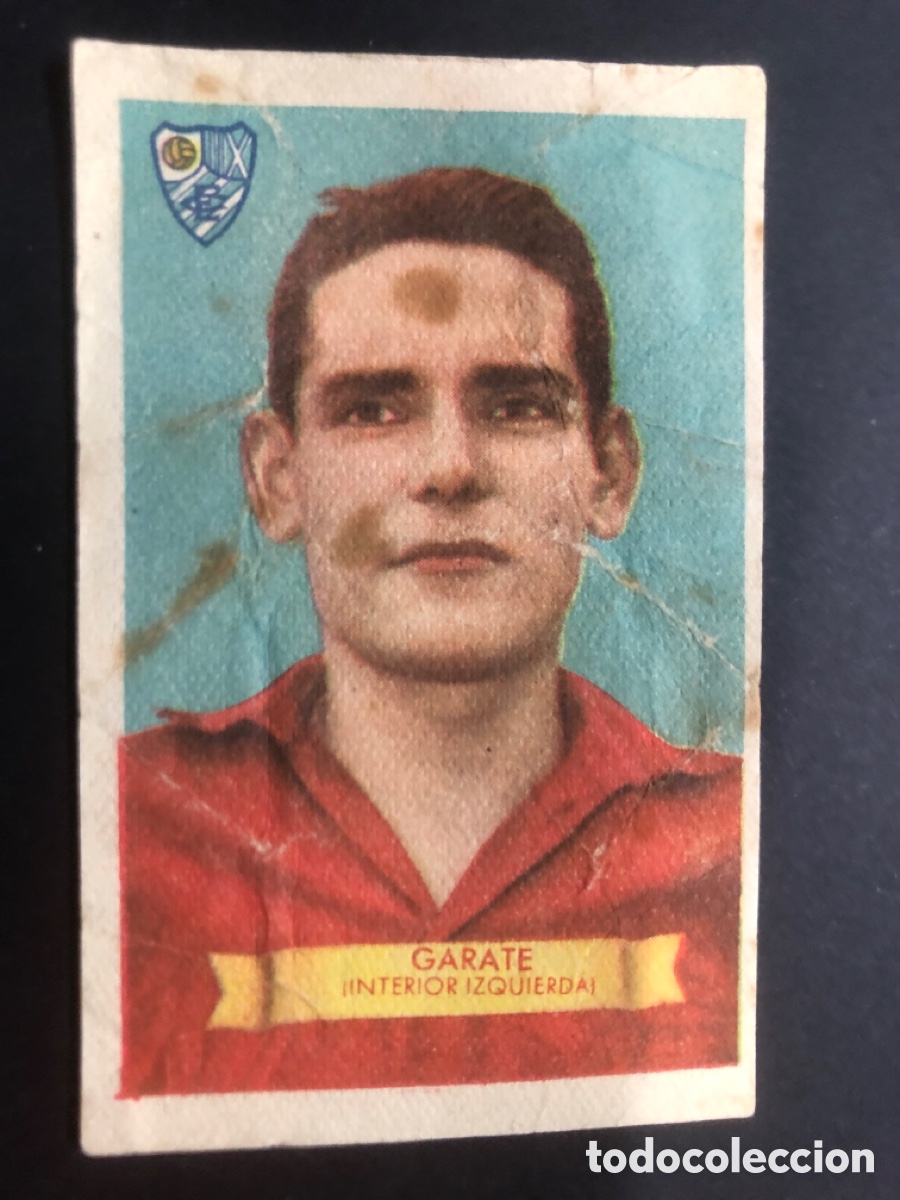 Football Stickers: CROMO FUTBOL NUNCA PEGADO GARATE ERALDIO 1949-1950 EDITORIAL BRUGUERA