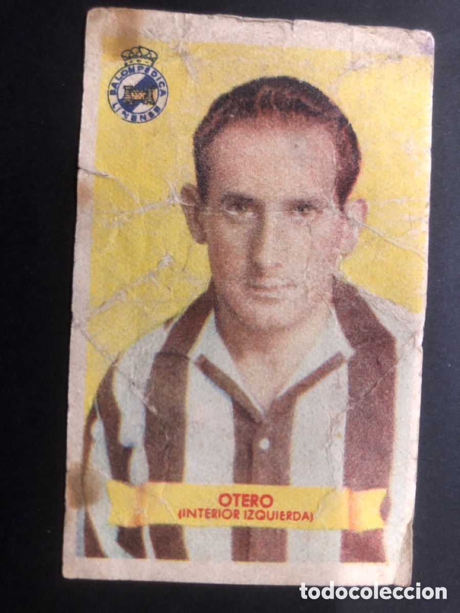 Football Stickers: CROMO FUTBOL NUNCA PEGADO OTERO LINARES 1949-1950 EDITORIAL BRUGUERA