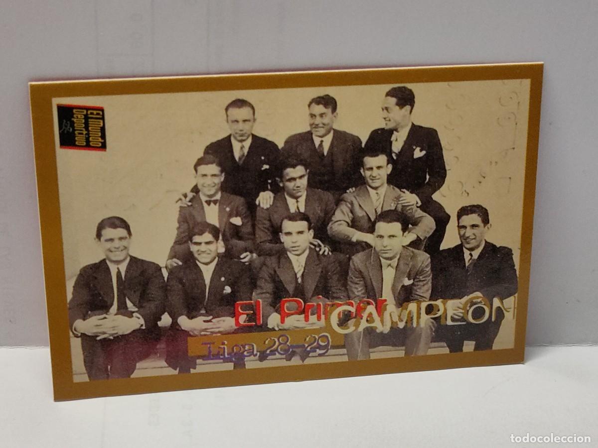 Fu&szlig;ball-Sticker: Cromo EL MUNDO DEPORTIVO 1995 - &Aacute;LBUM DE ORO DEL BAR&Ccedil;A - LIGA 28/29 EL PRIMER CAMPE&Oacute;N