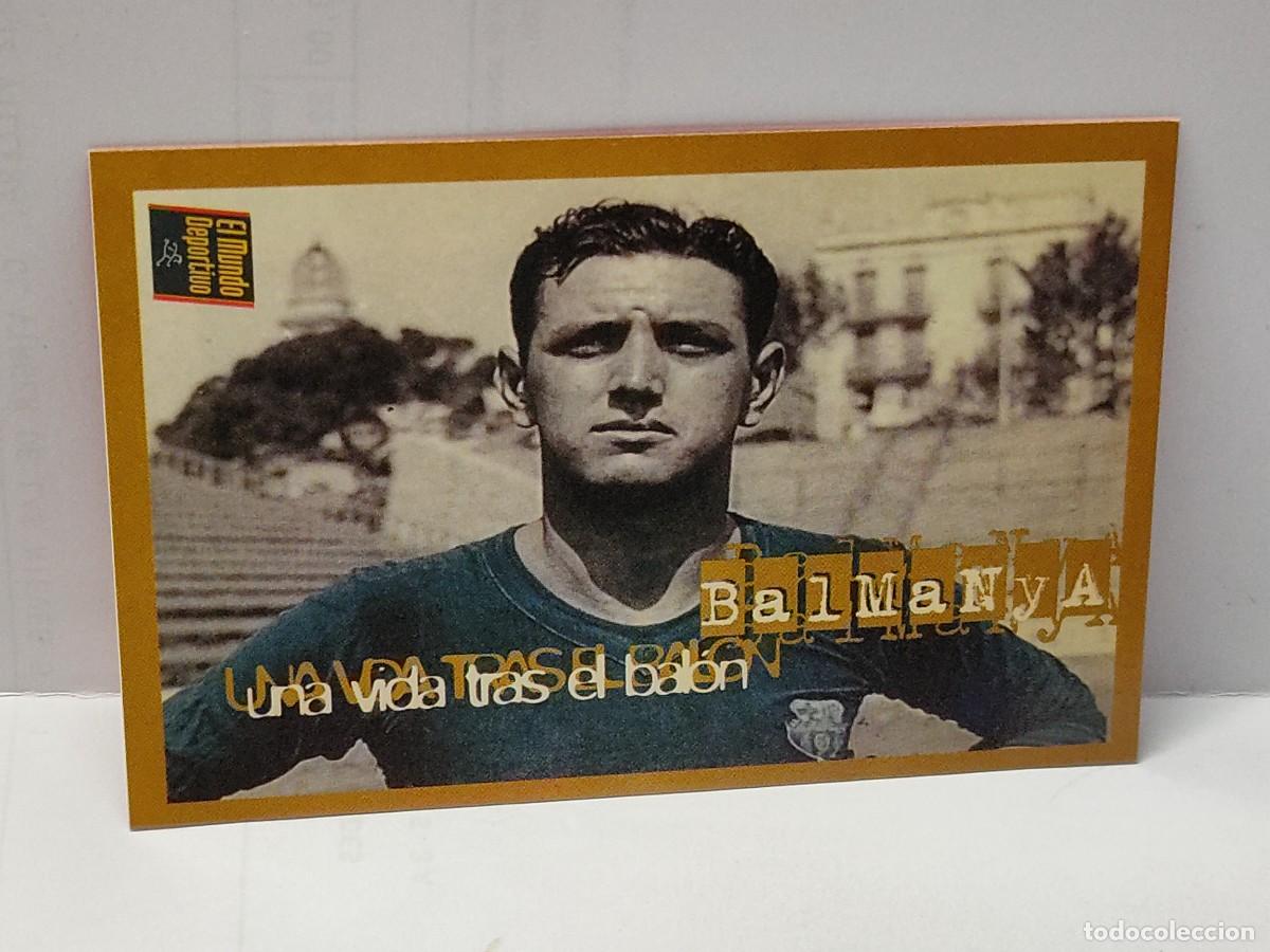 Football Stickers: Cromo EL MUNDO DEPORTIVO 1995 - &Aacute;LBUM DE ORO DEL BAR&Ccedil;A - BALMAN UNA VIDA TRAS EL BAL&Oacute;N