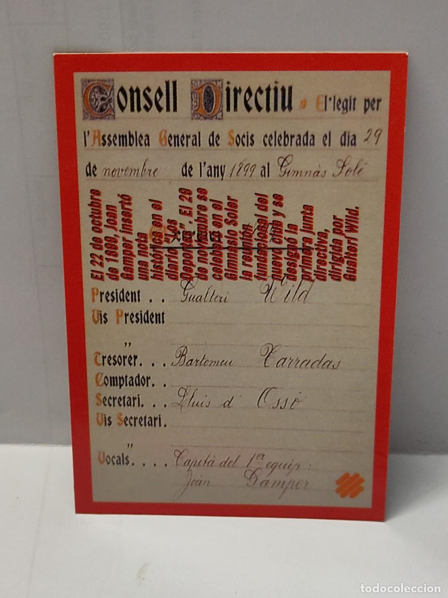 Cartes &agrave; collectionner de Football: Cromo EL MUNDO DEPORTIVO 1995 - &Aacute;LBUM DE ORO DEL BAR&Ccedil;A - 29 NOVIEMBRE 1899 FUNDACI&Oacute;N
