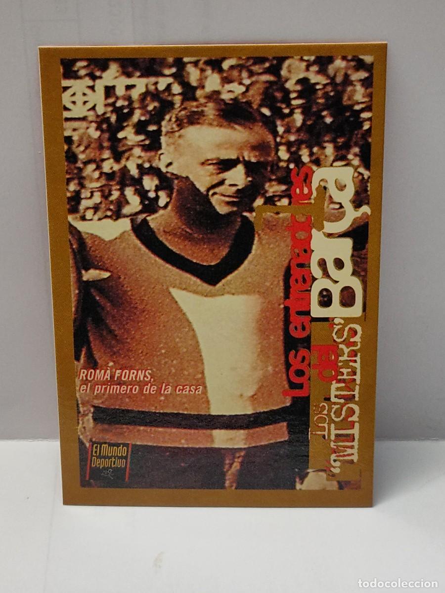 Cartes &agrave; collectionner de Football: Cromo EL MUNDO DEPORTIVO 1995 - &Aacute;LBUM DE ORO DEL BAR&Ccedil;A - LOS ENTRENADORES DEL BAR&Ccedil;A 17/61