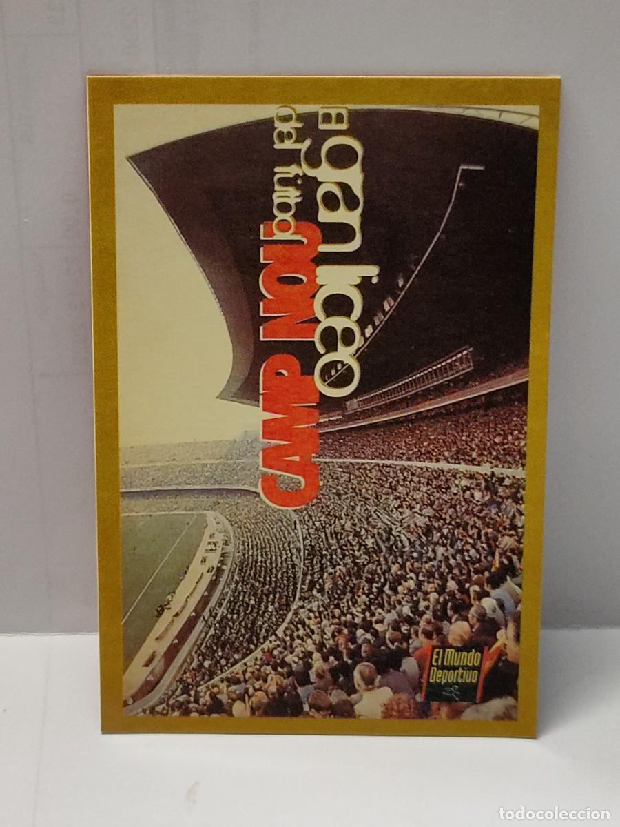 Cartes &agrave; collectionner de Football: Cromo EL MUNDO DEPORTIVO 1995 - &Aacute;LBUM DE ORO DEL BAR&Ccedil;A - EL GRAN LICEO CAMP NOU DE F&Uacute;TBOL