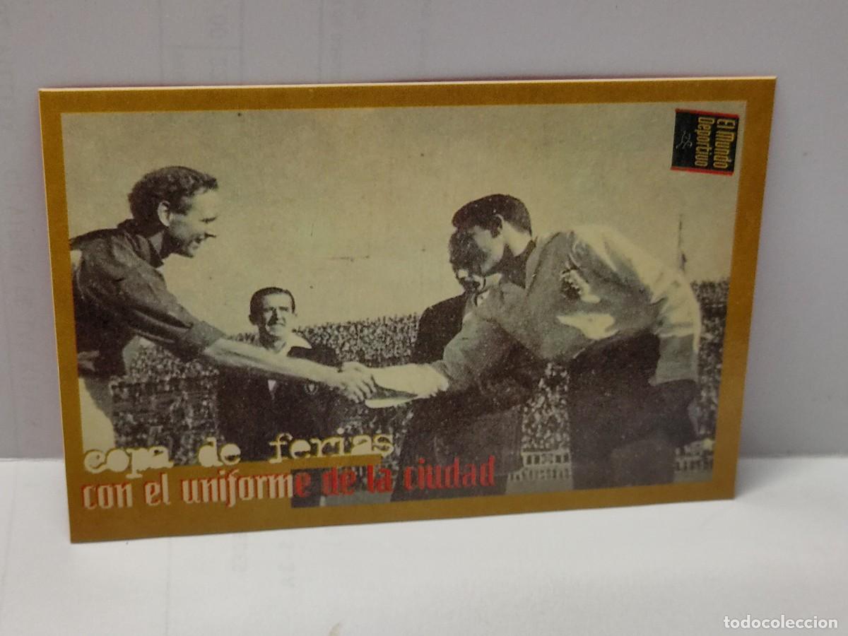 Cartes &agrave; collectionner de Football: Cromo EL MUNDO DEPORTIVO 1995 - &Aacute;LBUM DE ORO DEL BAR&Ccedil;A - COPA DE FERIAS CON UNIFORME DE LA CIUDAD