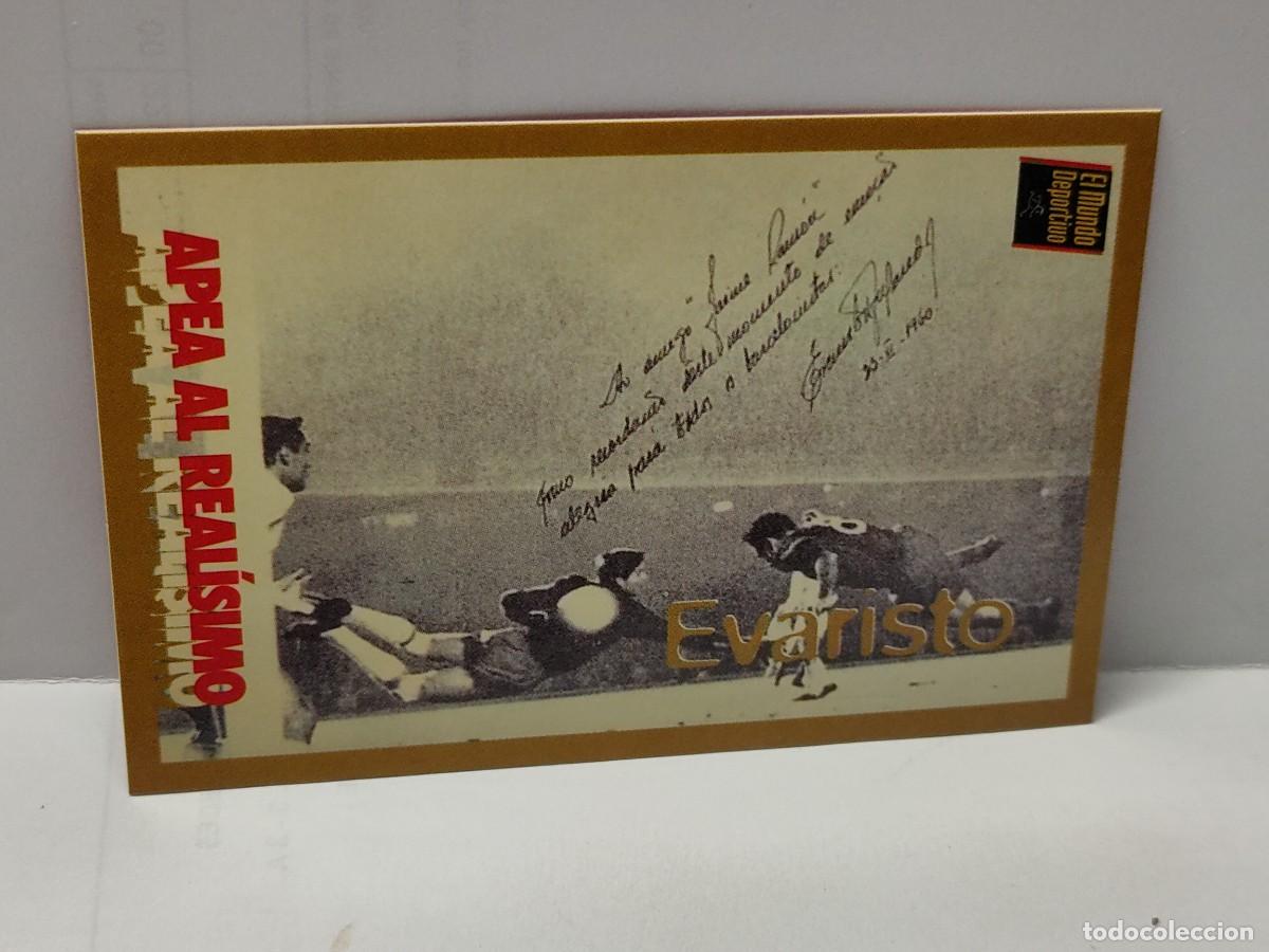 Cartes &agrave; collectionner de Football: Cromo EL MUNDO DEPORTIVO 1995 - &Aacute;LBUM DE ORO DEL BAR&Ccedil;A - EVARISTO APEA AL REALISMO
