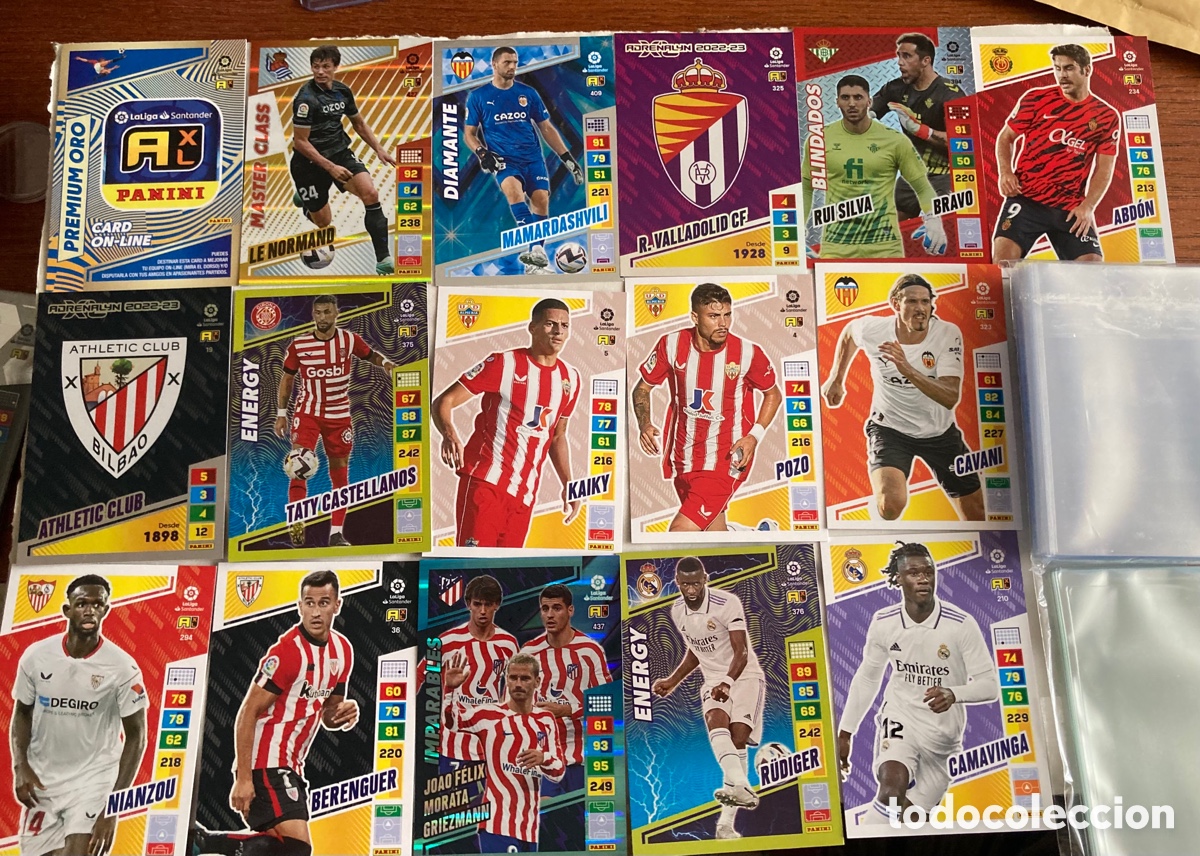 Cromos de f&uacute;tbol: Cromos Adrenalyn 2022 2023 - Foto 1