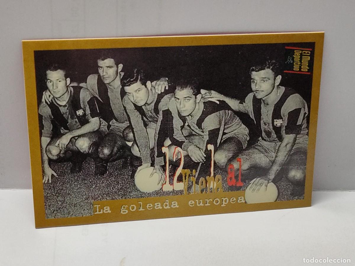 Cartes &agrave; collectionner de Football: Cromo EL MUNDO DEPORTIVO 1995 - &Aacute;LBUM DE ORO DEL BAR&Ccedil;A - LA GOLEADA EUROPEA 12/1 AL VIENA