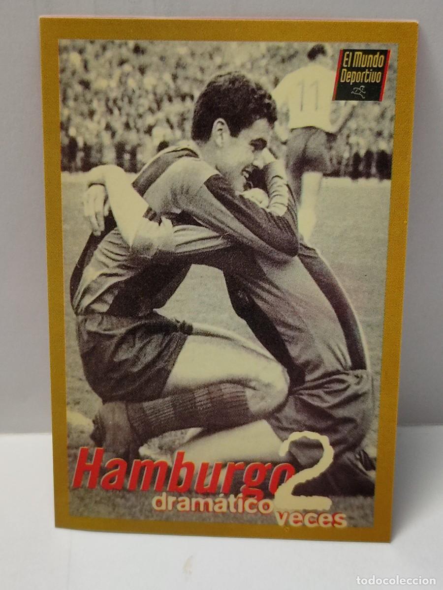 Cartes &agrave; collectionner de Football: Cromo EL MUNDO DEPORTIVO 1995 - &Aacute;LBUM DE ORO DEL BAR&Ccedil;A - HAMBURGO DRAM&Aacute;TICO 2 VECES