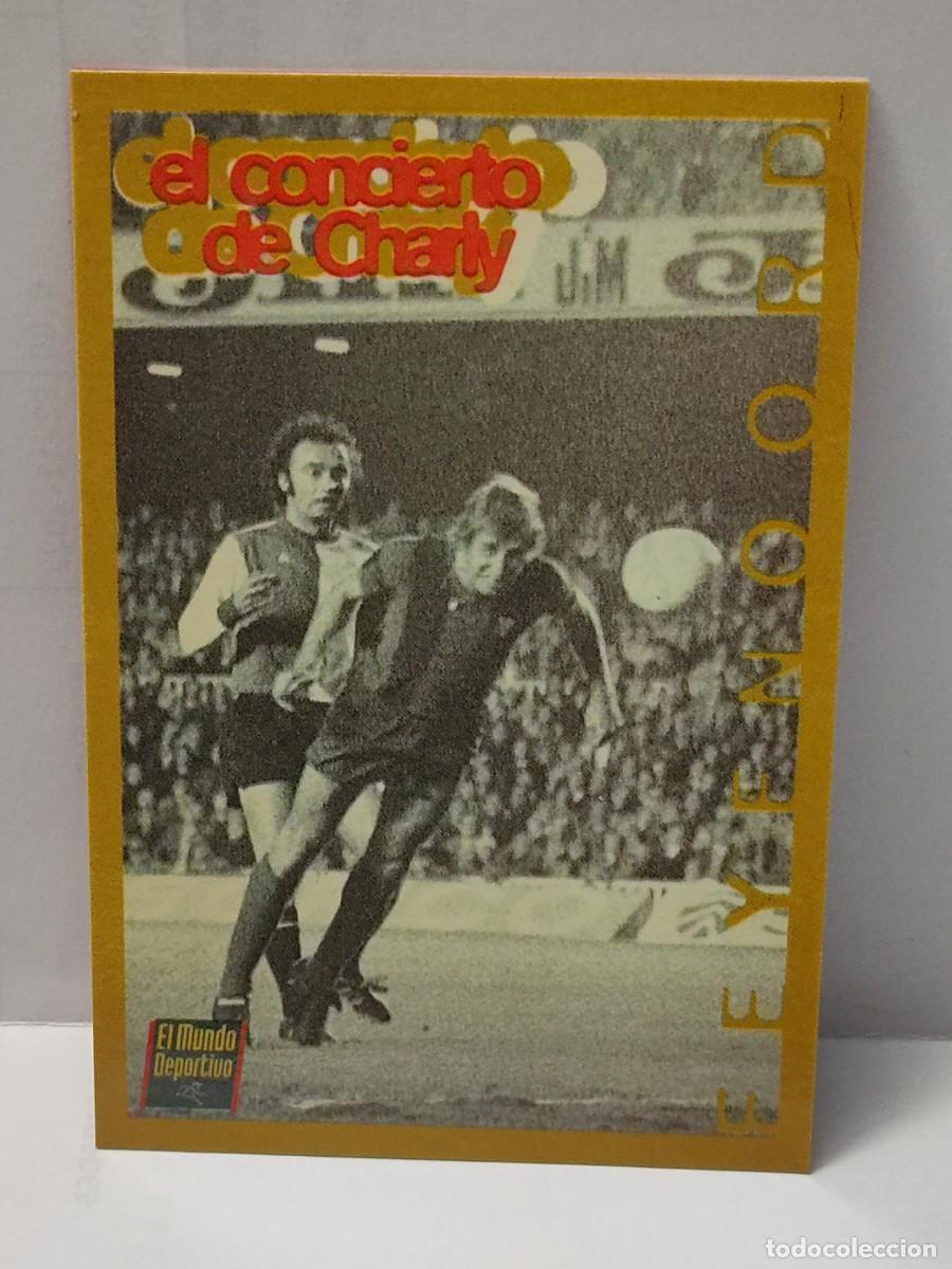 Cartes &agrave; collectionner de Football: Cromo EL MUNDO DEPORTIVO 1995 - &Aacute;LBUM DE ORO DEL BAR&Ccedil;A - CONCIERTO DE CHARLY FEYENOORD