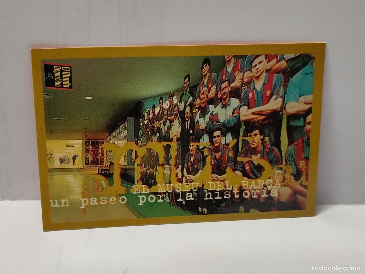 Cartes &agrave; collectionner de Football: Cromo EL MUNDO DEPORTIVO 1995 - &Aacute;LBUM DE ORO DEL BAR&Ccedil;A - EL MUSEO DEL BAR&Ccedil;A UN PASEO POR LA HISTORIA
