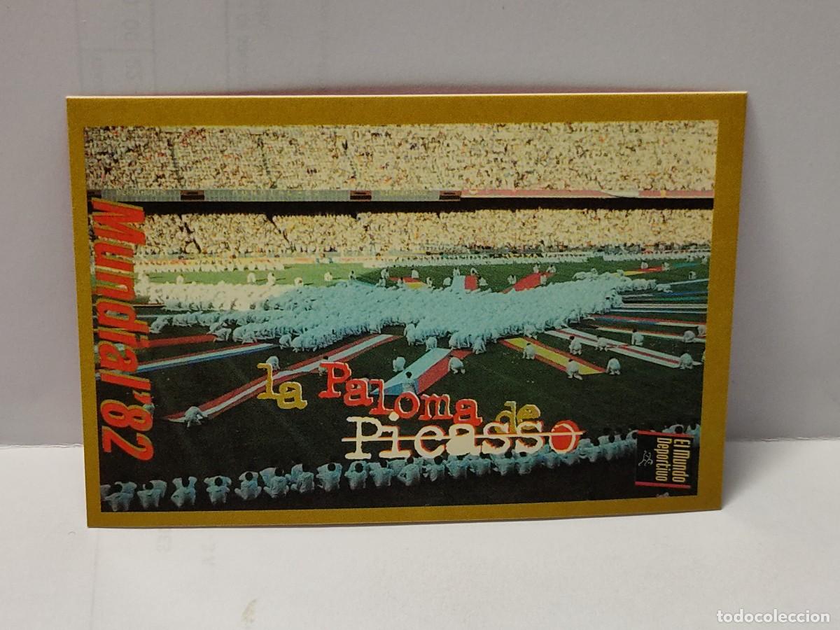Cartes &agrave; collectionner de Football: Cromo EL MUNDO DEPORTIVO 1995 - &Aacute;LBUM DE ORO DEL BAR&Ccedil;A - LA PALOMA DE PICASSO MUNDIAL 82