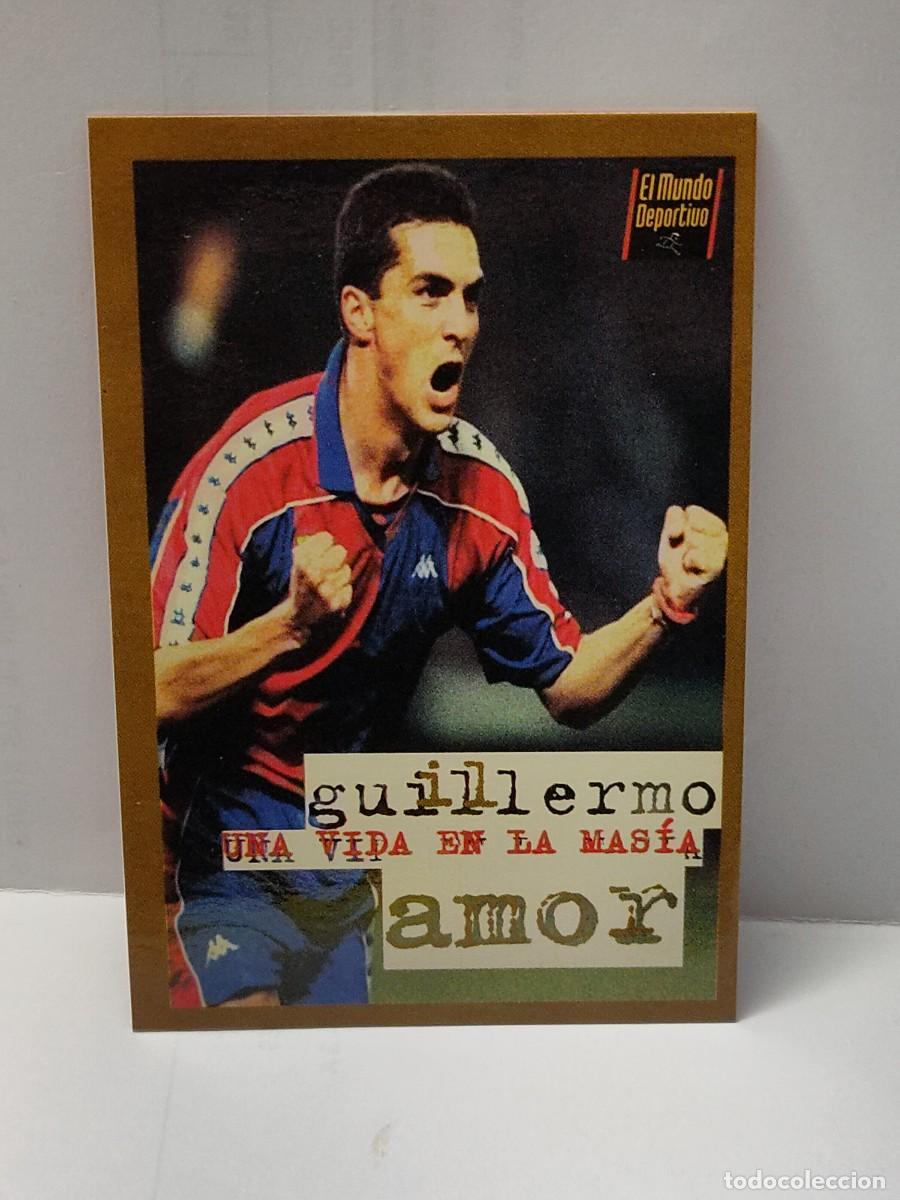 Cartes &agrave; collectionner de Football: Cromo EL MUNDO DEPORTIVO 1995 - &Aacute;LBUM DE ORO DEL BAR&Ccedil;A - GUILLERMO AMOR UNA VIDA EN LA MAS&Iacute;A