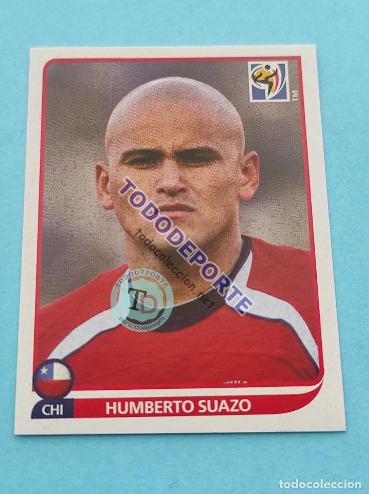 Cromos de f&uacute;tbol: 636 HUMBERTO SUAZO - CHILE CHI CROMO PANINI MUNDIAL SUDAFRICA 2010 WORLD CUP 10 STICKER