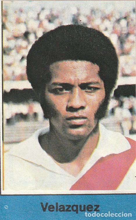 Cromos de f&uacute;tbol: 10482 - CROMO RECUPERADO ARGENTINA 78 RUIZ ROMERO VELAZQUEZ (PER&Uacute;)