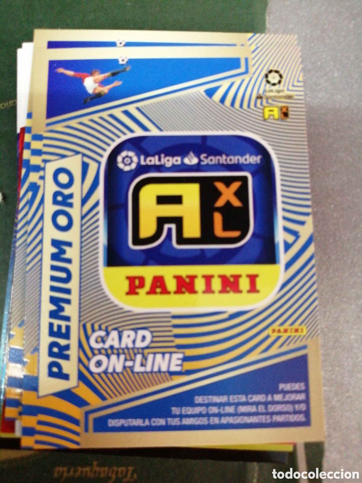 Fu&szlig;ball-Sticker: CARD ON-LINE PREMIUM ORO ADRENALYN XL 2022 2023 22 23