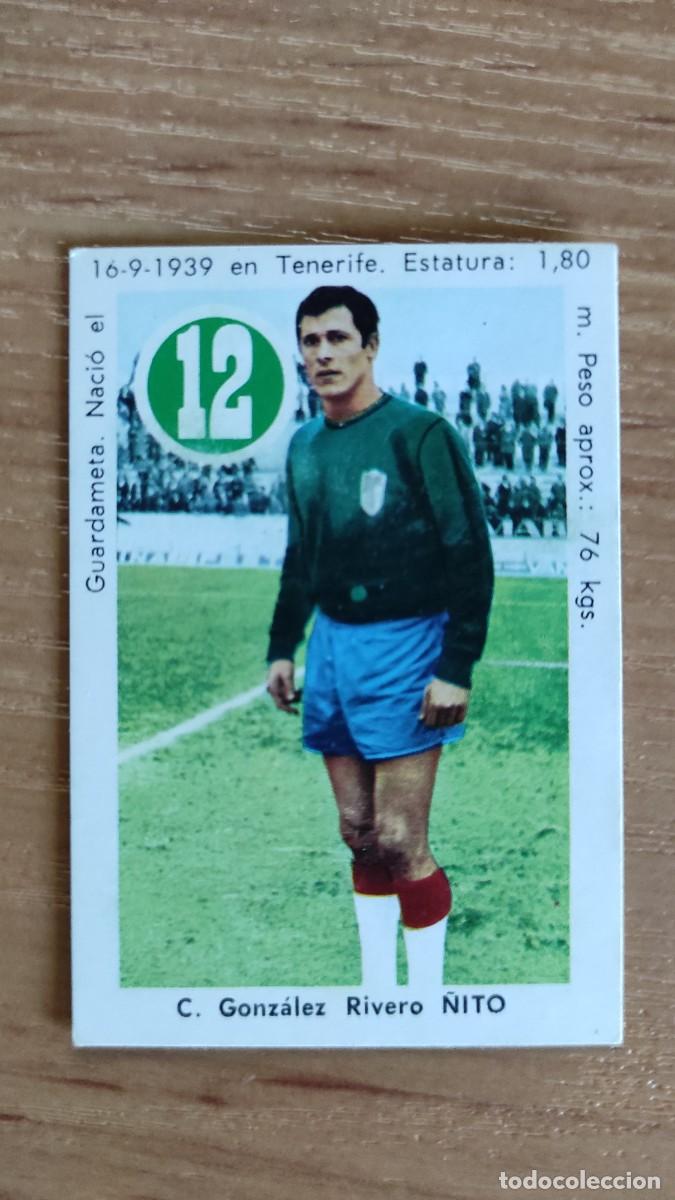 Cromos de f&uacute;tbol: Cromo de f&uacute;tbol granada 12 &Ntilde;ito Ases y estrellas Fher 1969