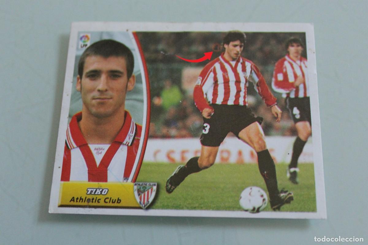 Cromos de f&uacute;tbol: ESTE 03 04 TIKO ERROR DE IMPRESI&Oacute;N - Foto 2