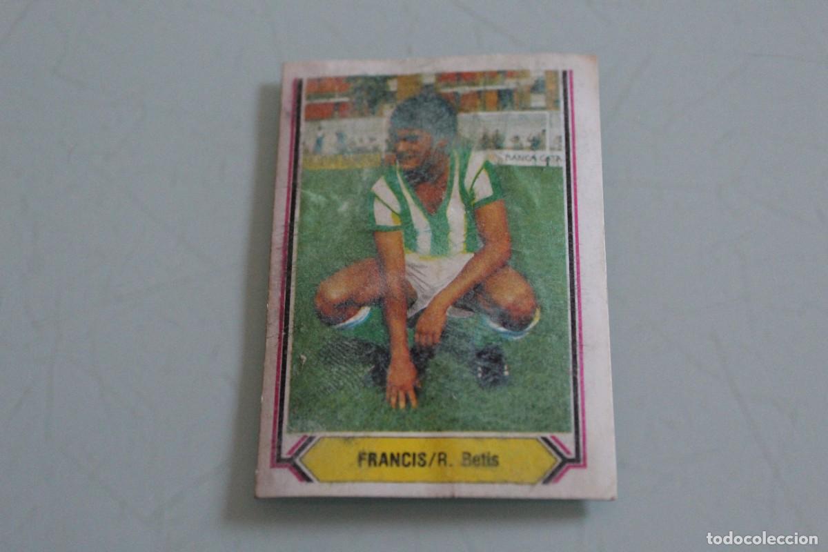 Fu&szlig;ball-Sticker: ESTE 80 81 FRANCIS TRASERA JIM&Eacute;NEZ RECUPERADO DE &Aacute;LBUM