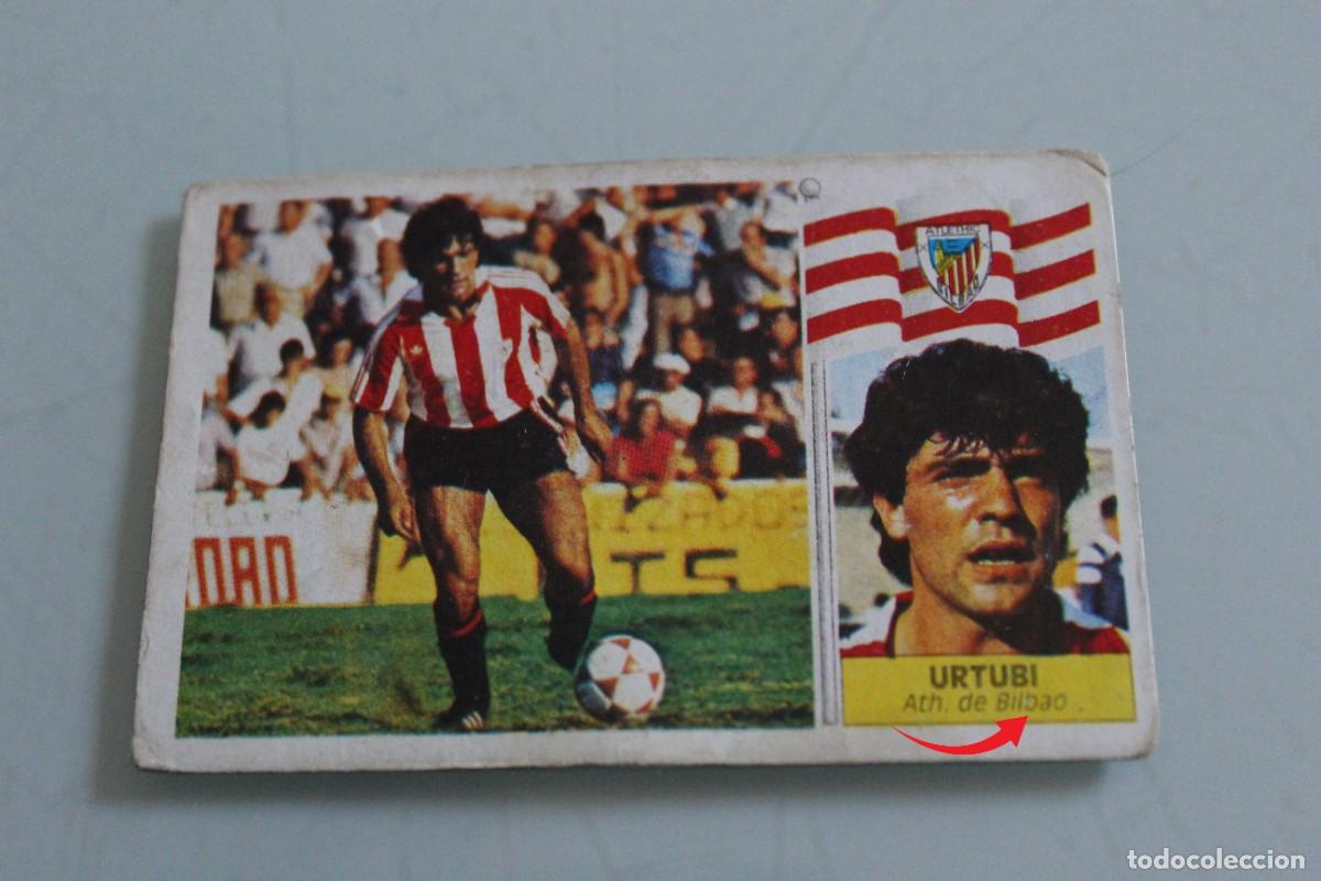 Cromos de f&uacute;tbol: ESTE 86 87 URTUBI ERROR DE IMPRESI&Oacute;N - Foto 2