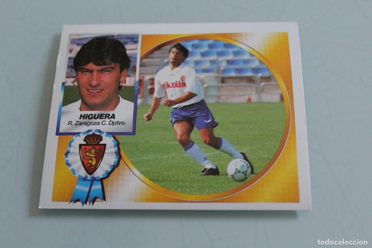Cromos de f&uacute;tbol: ESTE 94 95 HIGUERA TRASERA PLATEADA - Foto 2