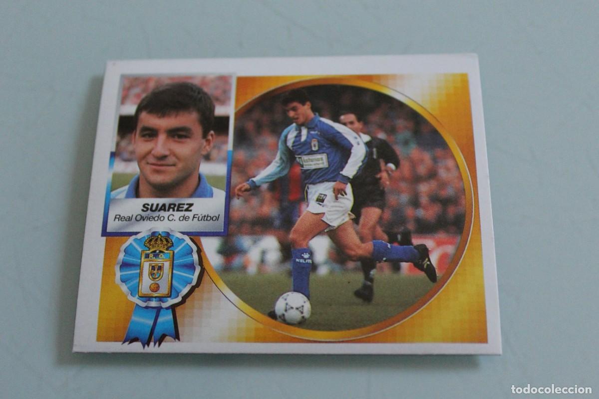 Cromos de f&uacute;tbol: ESTE 94 95 SU&Aacute;REZ TRASERA PLATEADA - Foto 2