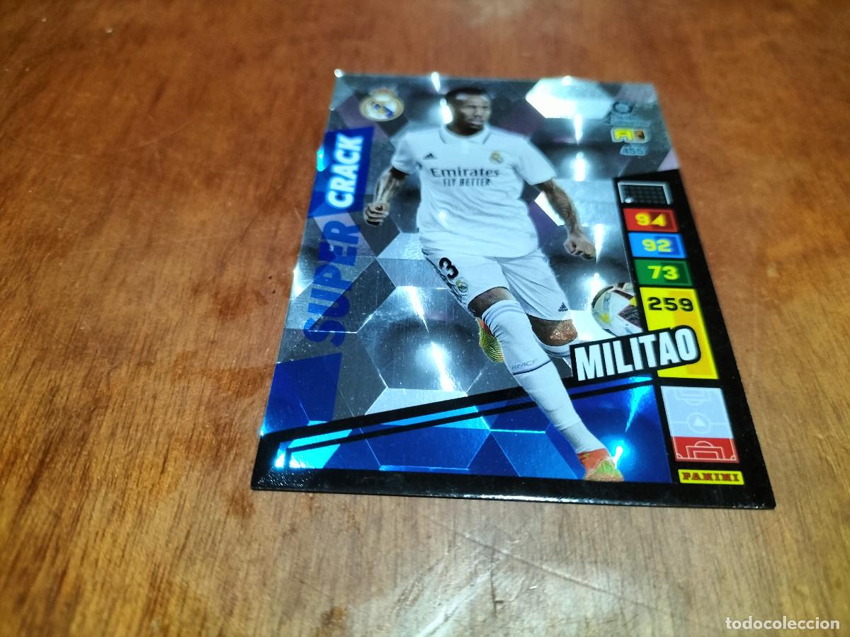 Cromos de f&uacute;tbol: 456 MILITAO. ADRENALYN XL. 2022-2023. 22-23. PANINI. CARTA. CROMO SIN ACTIVAR. COMO NUEVA