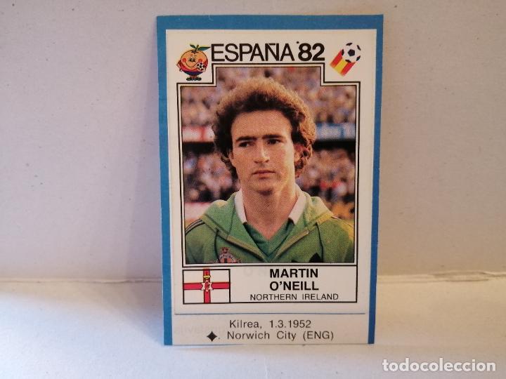 Football Stickers: cromo futbol de panini mundial 82 irlanda del norte martin oneill numero 338