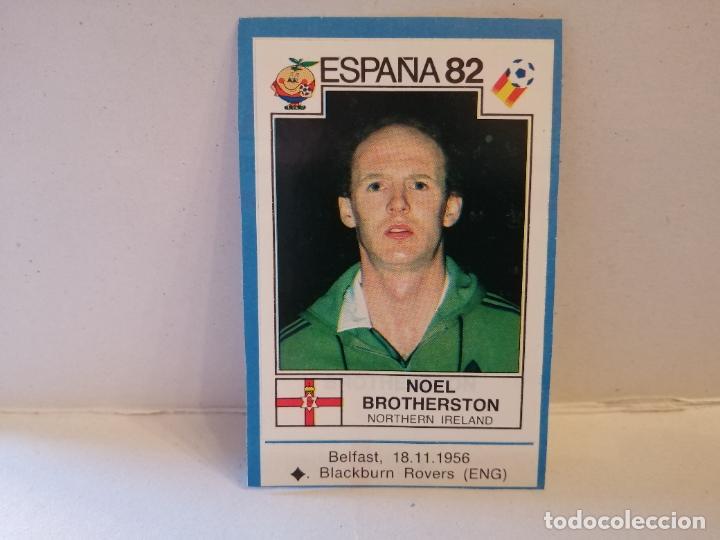 Football Stickers: cromo futbol de panini mundial 82 irlanda del norte noel brotherston numero 337