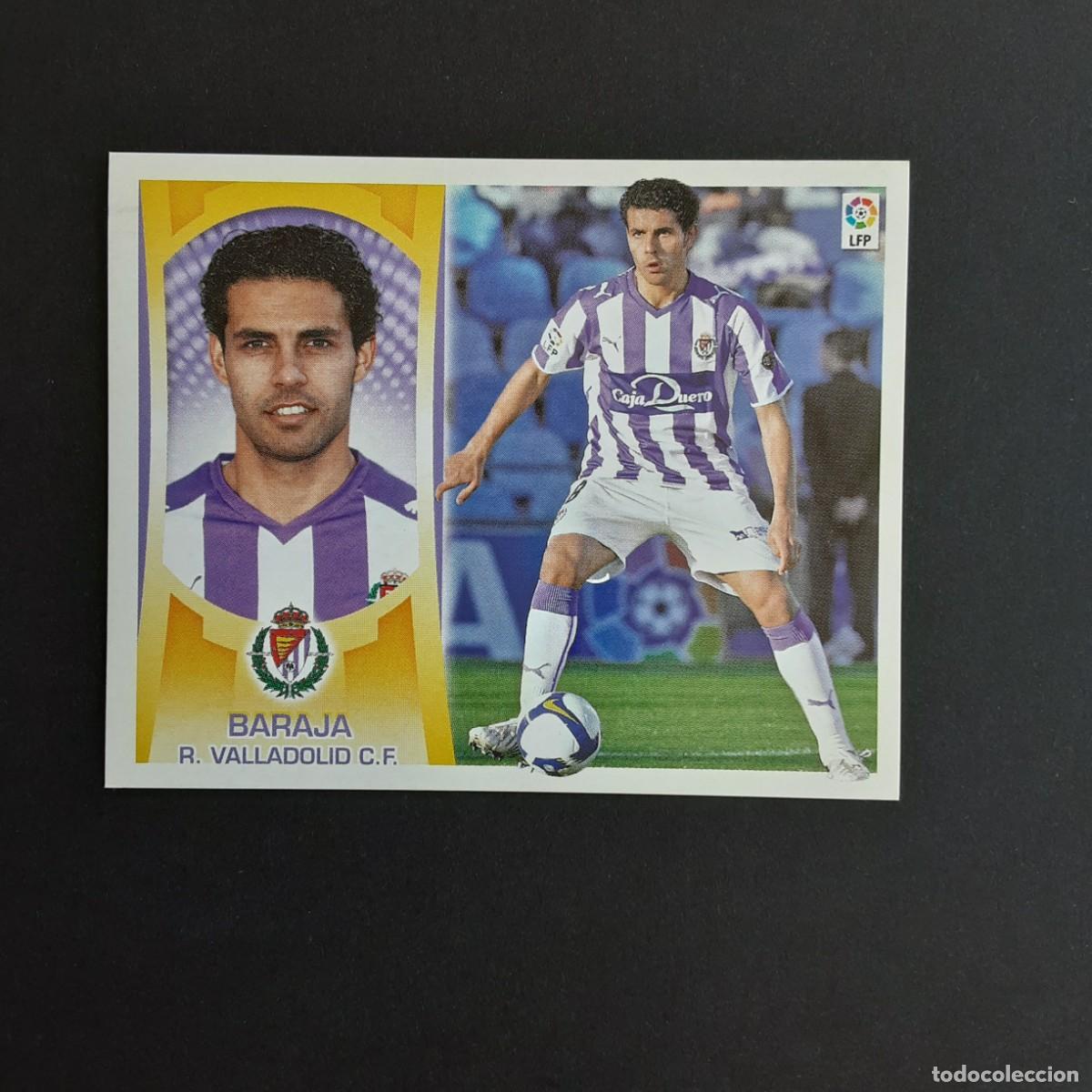 Cromos de f&uacute;tbol: CROMO LIGA 2009 2010 09 10 COLECCIONES ESTE PANINI N&ordm;7A BARAJA-VALLADOLID NUNCA PEGADO