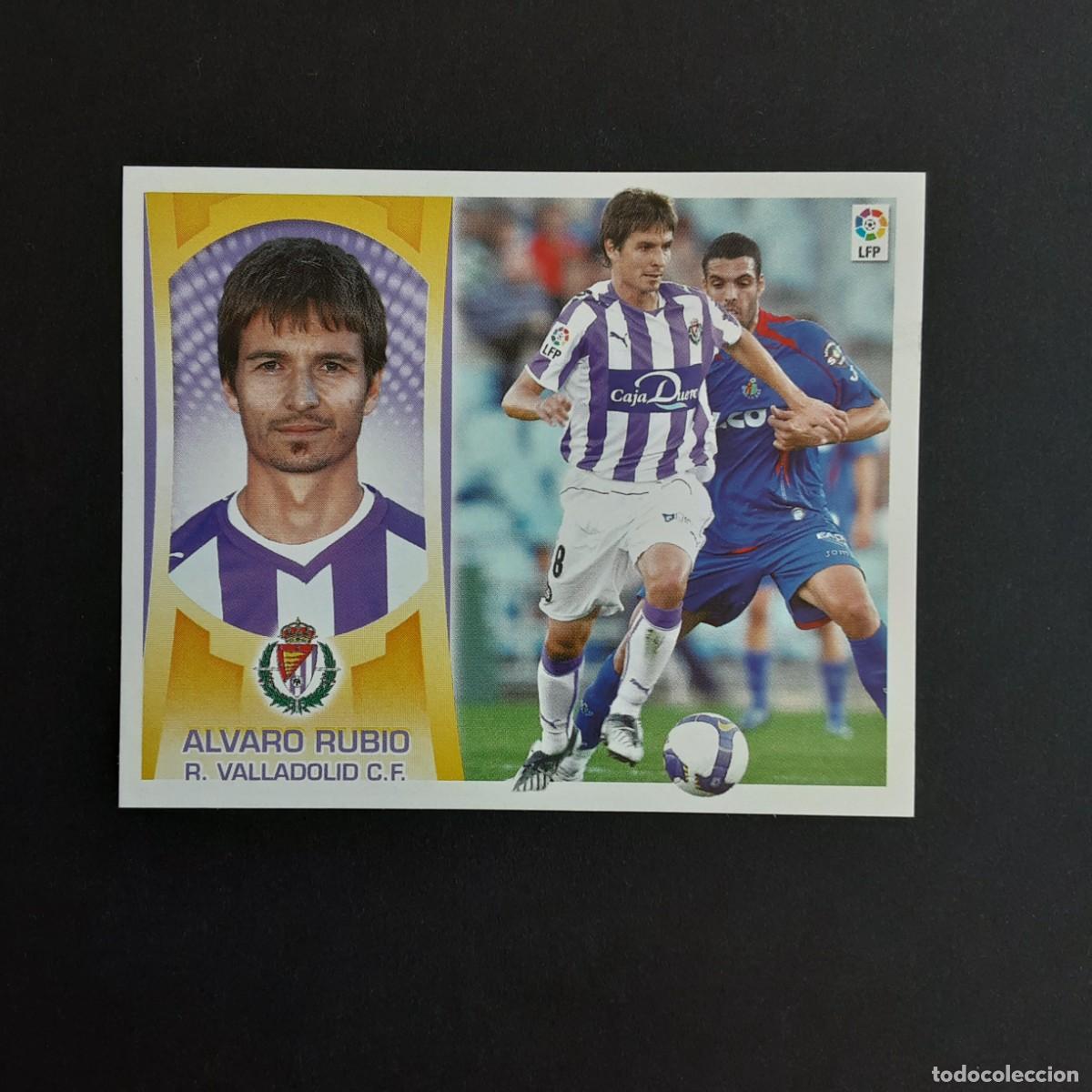 Cromos de f&uacute;tbol: CROMO LIGA 2009 2010 09 10 COLECCIONES ESTE PANINI N&ordm;9 ALVARO RUBIO-VALLADOLID NUNCA PEGADO