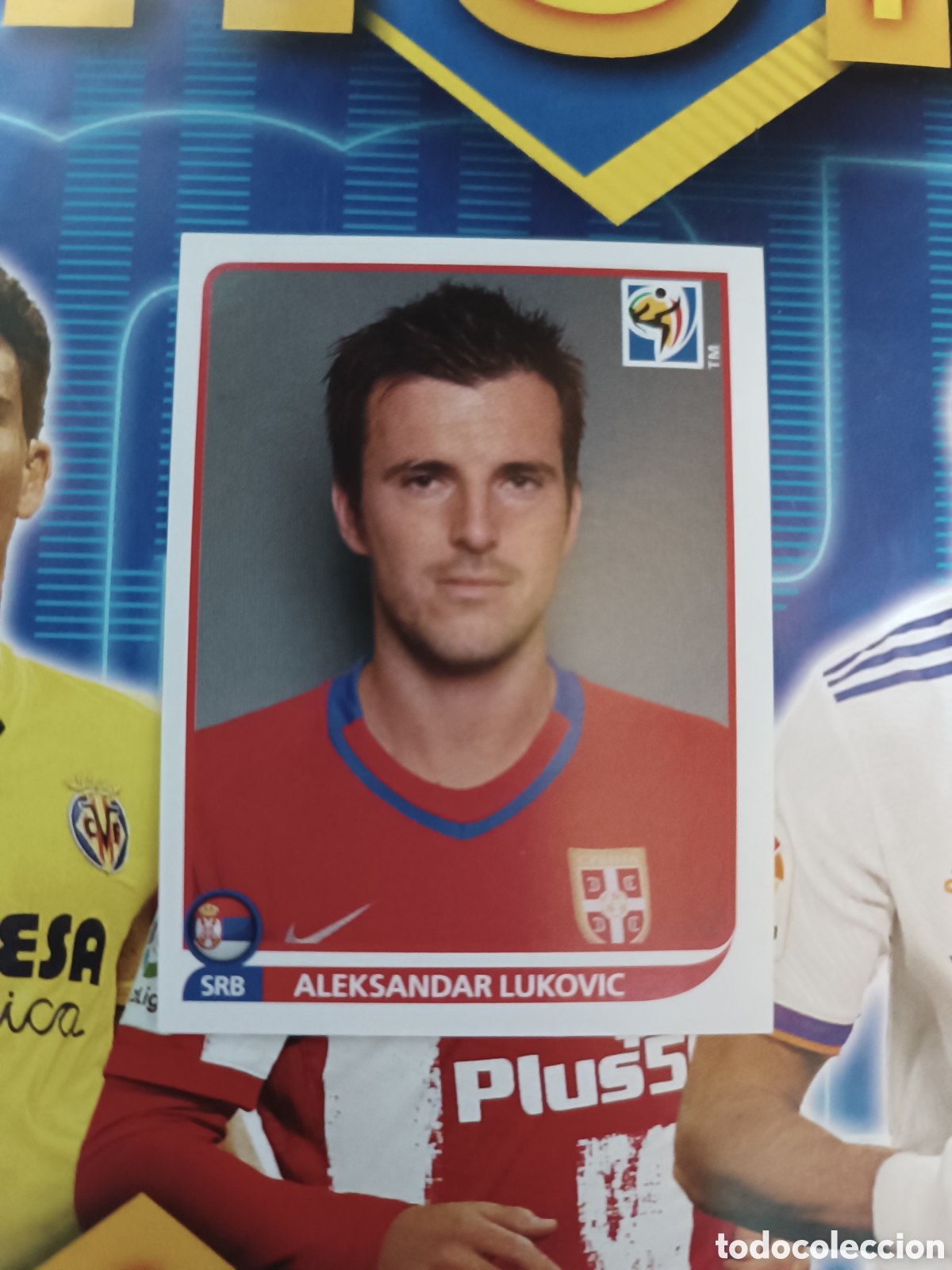 Cromos de F&uacute;tbol: ALEKSANDAR LUKOVIC SERBIA NUMERO 303 MUNDIAL SUDAFRICA SOUTH AFRICA 2010
