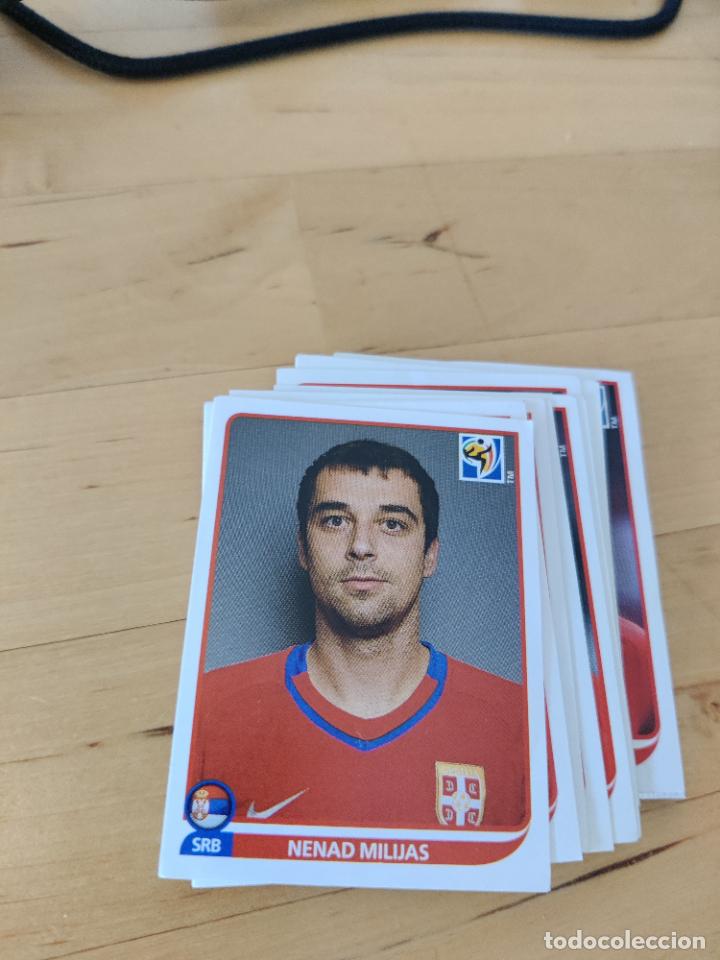 Cromos de Futebol: 308 miljas serbia mundial sudafrica world cup 2010 10 sin pegar