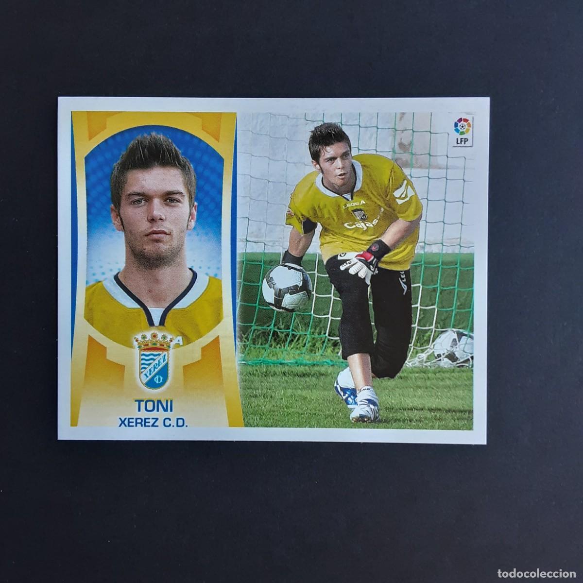 Cromos de f&uacute;tbol: CROMO LIGA 2009 2010 09 10 COLECCIONES ESTE PANINI N&ordm;2 TONI-XEREZ NUNCA PEGADO