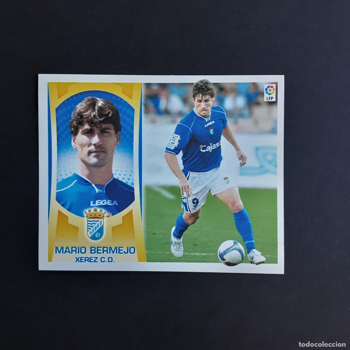 Cromos de f&uacute;tbol: CROMO LIGA 2009 2010 09 10 COLECCIONES ESTE PANINI N&ordm;16 MARIO BERMEJO-XEREZ NUNCA PEGADO