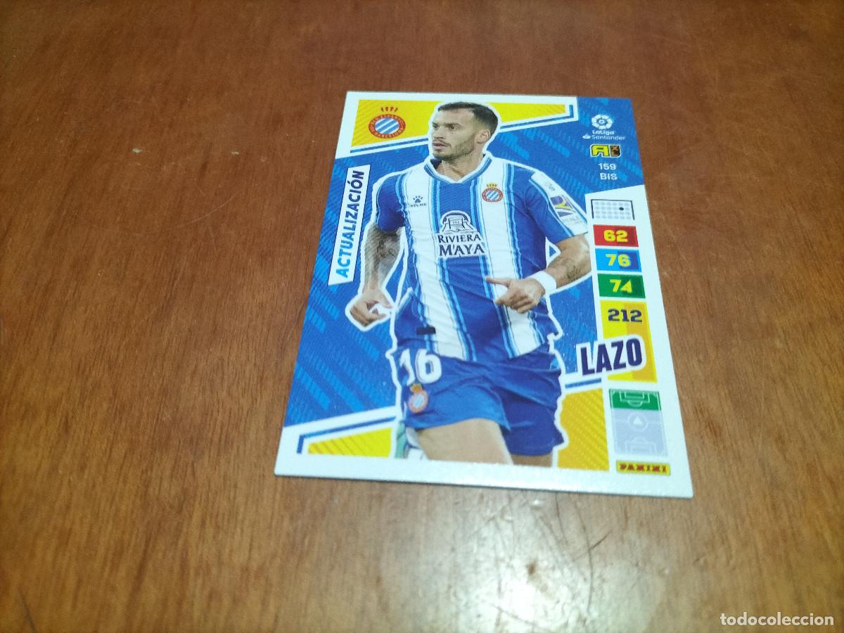 Cromos de f&uacute;tbol: 159 BIS LAZO ADRENALYN XL 2022-23. LIGA 22-23. CARTA. CROMO. PANINI. SIN ACTIVAR. COMO NUEVA