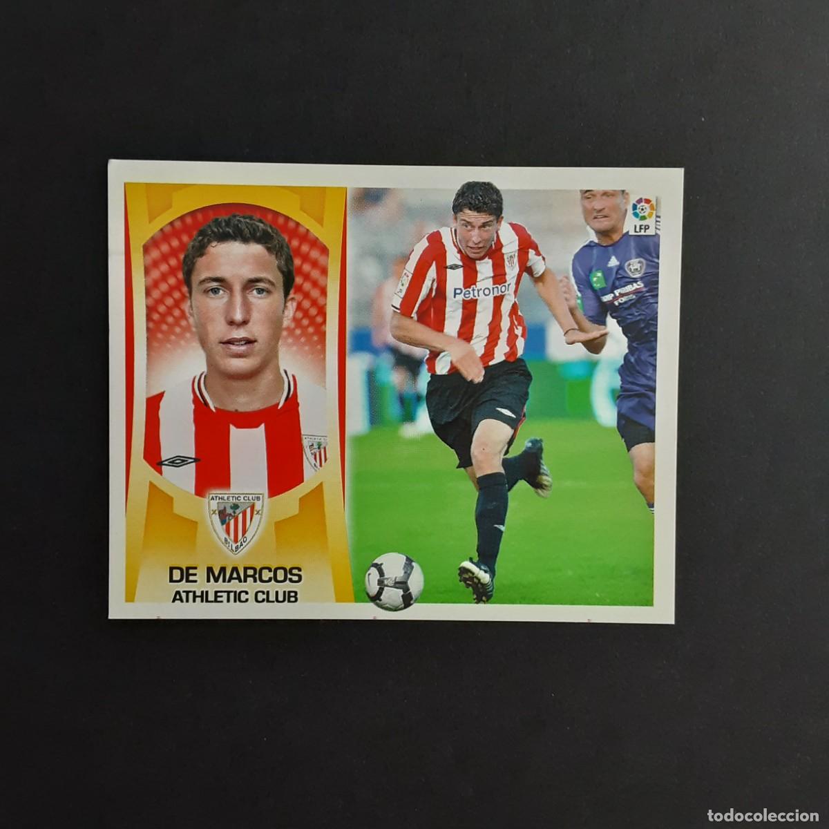Fu&szlig;ball-Sticker: CROMO LIGA 2009 2010 09 10 COLECCIONES ESTE PANINI FICHAJE N&ordm;25 DE MARCOS-ATH.BILBAO NUNCA PEGADO