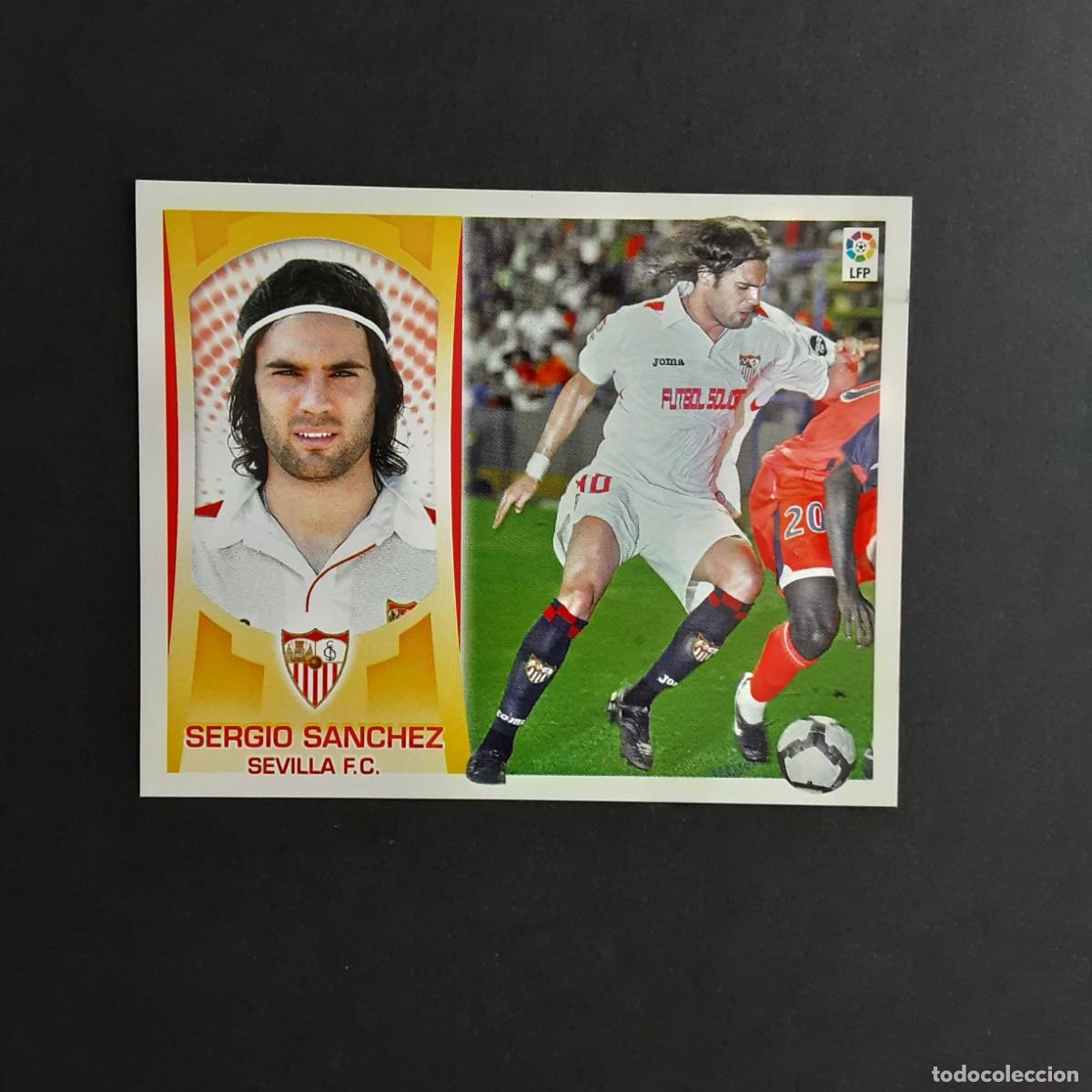 Cromos de f&uacute;tbol: CROMO LIGA 2009 2010 09 10 COLECCIONES ESTE PANINI FICHAJE N&ordm;29 SERGIO SANCHEZ-SEVILLA NUNCA PEGADO