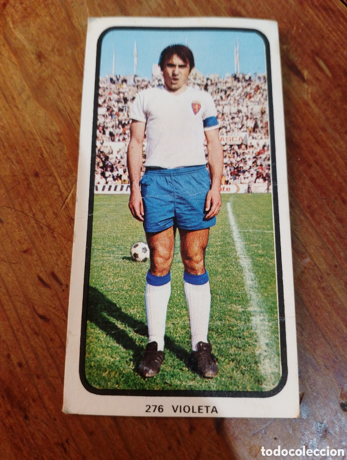 Cartes &agrave; collectionner de Football: Cromo campeonatos nacionales de f&uacute;tbol 1973 violeta n&uacute;mero 276 trasera vale