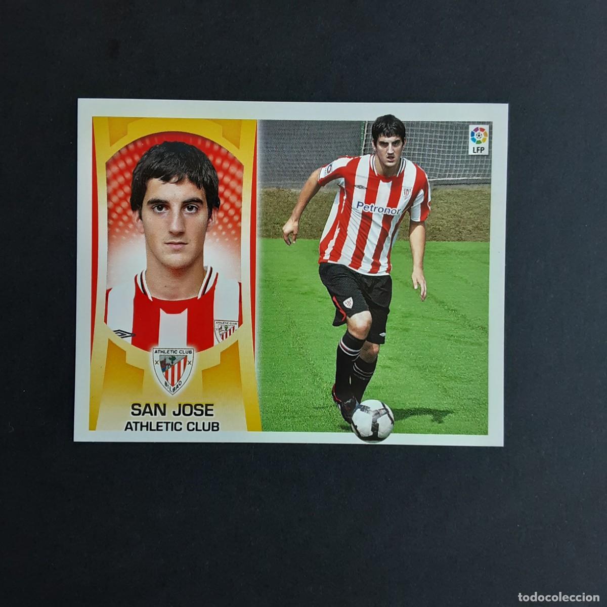Football Stickers: CROMO LIGA 2009 2010 09 10 COLECCIONES ESTE PANINI FICHAJE N&ordm;51 SAN JOSE-ATH.BILBAO NUNCA PEGADO