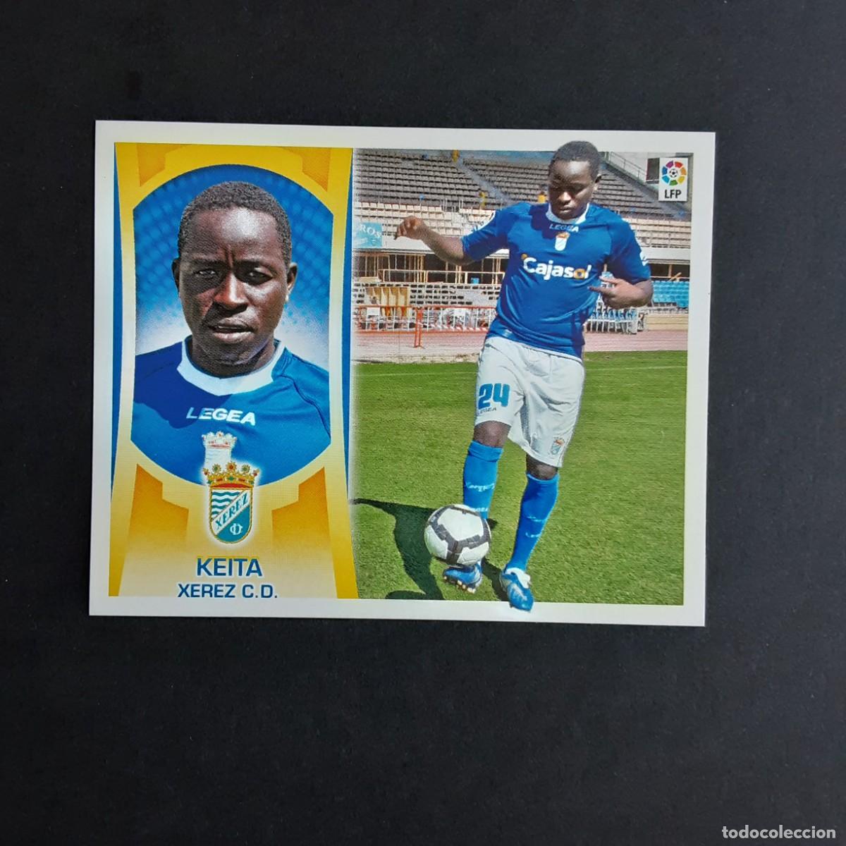 Cromos de f&uacute;tbol: CROMO LIGA 2009 2010 09 10 COLECCIONES ESTE PANINI FICHAJE N&ordm;54 KEITA-XEREZ NUNCA PEGADO