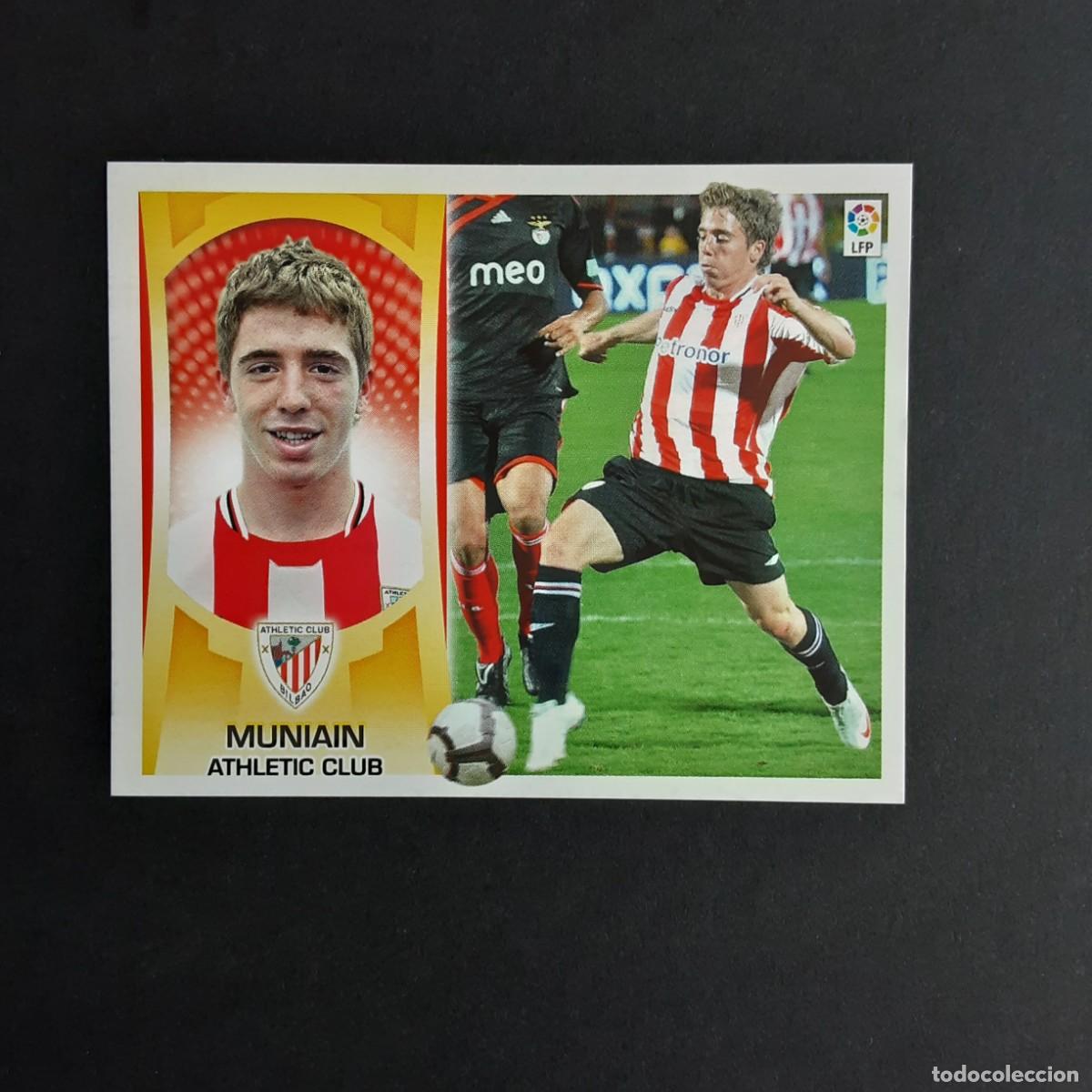 Cromos de f&uacute;tbol: CROMO LIGA 2009 2010 09 10 COLECCIONES ESTE PANINI COLOCA N&ordm;15B MUNIAIN-A.BILBAO ROOKIE NUNCA PEGADO