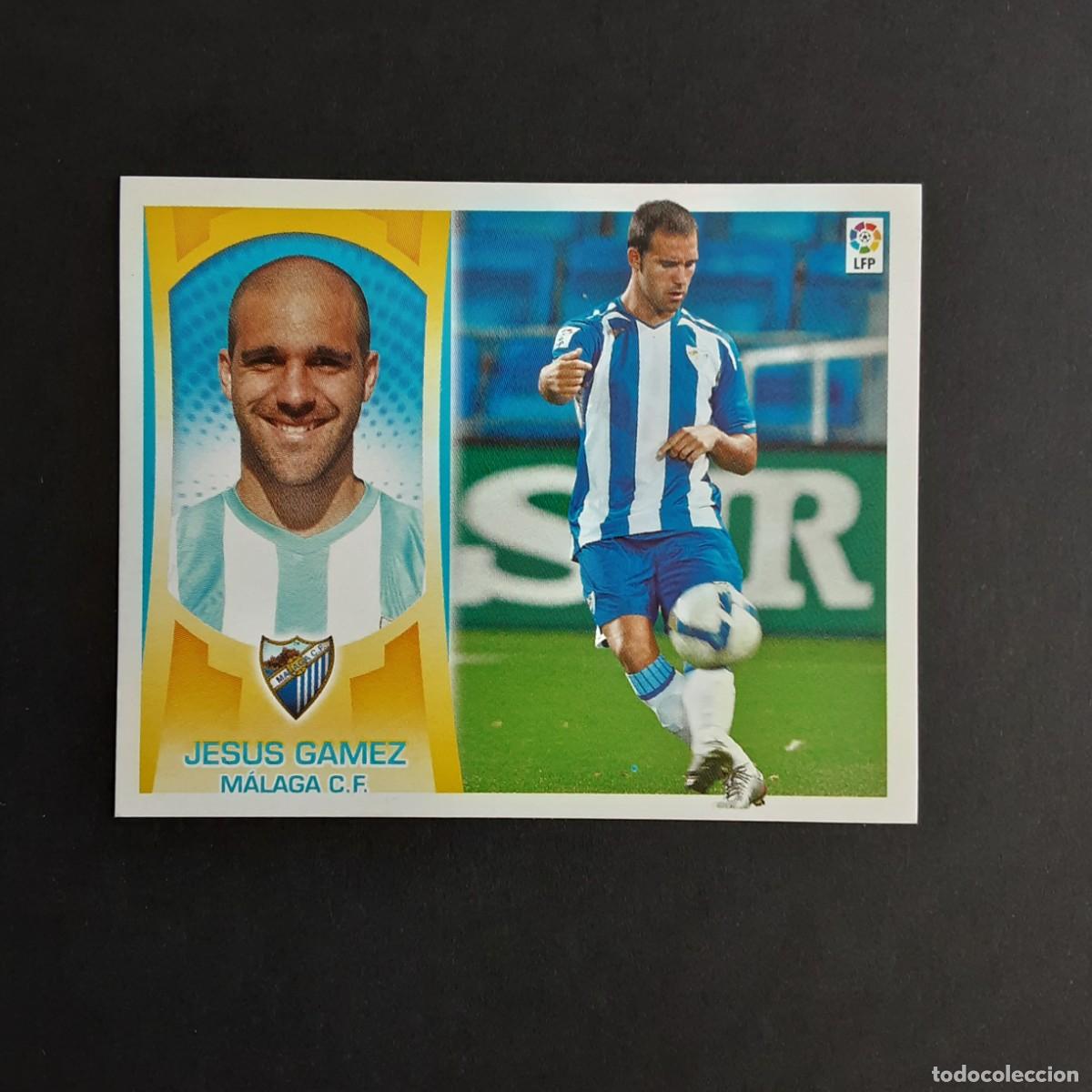 Fu&szlig;ball-Sticker: CROMO LIGA 2009 2010 09 10 COLECCIONES ESTE PANINI COLOCA N&ordm;8B JESUS GAMEZ-MALAGA NUNCA PEGADO