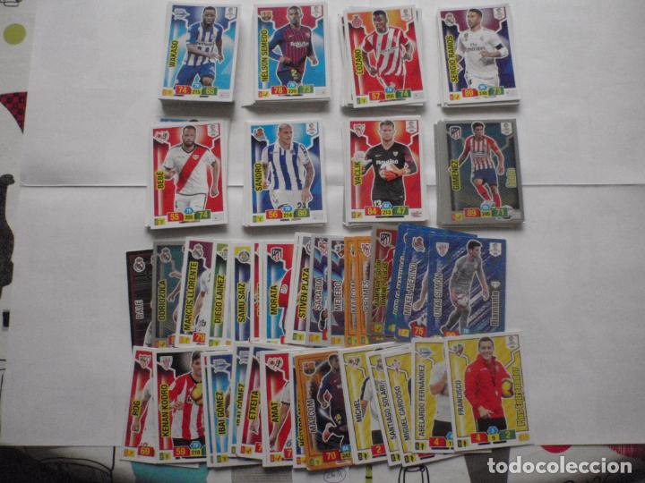 Figurine di Calcio: LOTE 144 cromos trading card diferentes de futbol ADRENALYN XL 2018 2019 de PANINI.