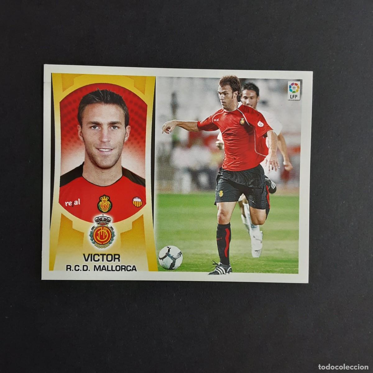 Football Stickers: CROMO LIGA 2009 2010 09 10 COLECCIONES ESTE PANINI COLOCA N&ordm;13B VICTOR-MALLORCA NUNCA PEGADO