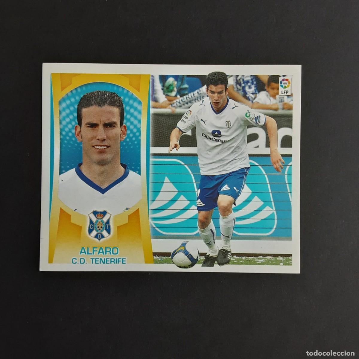 Cromos de F&uacute;tbol: CROMO LIGA 2009 2010 09 10 COLECCIONES ESTE PANINI COLOCA N&ordm;14B ALFARO-TENERIFE NUNCA PEGADO
